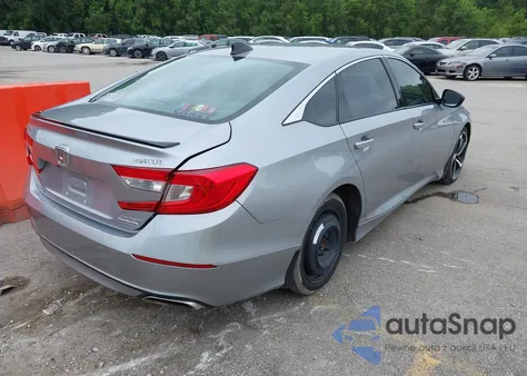 2021 Honda Accord Sport Special Edition из США, поврежденный, VIN 1HGCV1F44MA020011